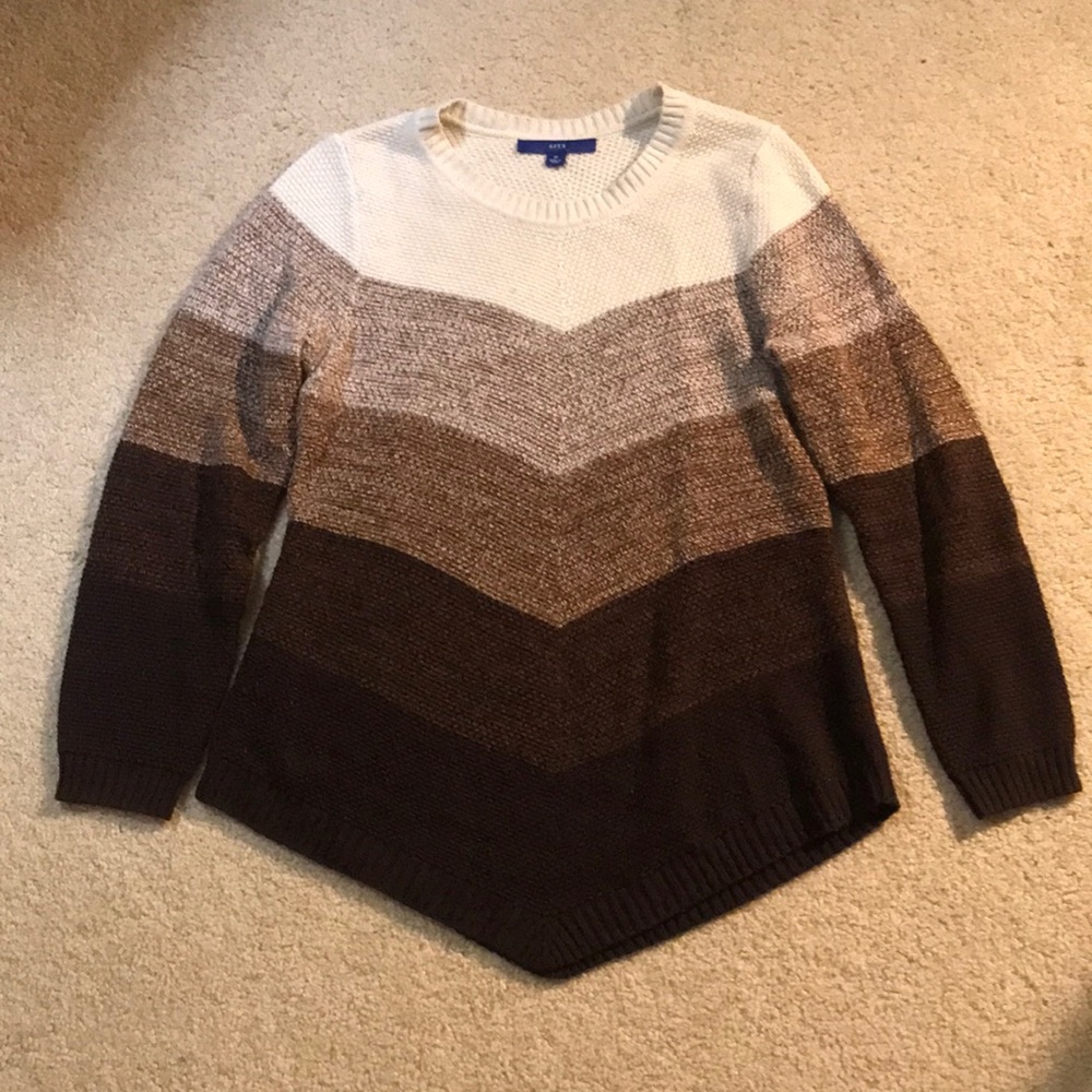 Gradient sweater